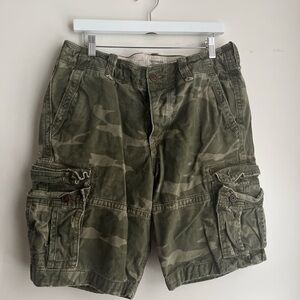 Camouflage Cargo Shorts